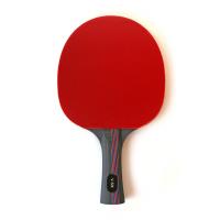 China Professional Table Tennis Rackets 7 Ply Light Balsa Wood Concave Composite Handle Inverted Rubber Sponge 2.0mm on sale