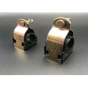 China TPE Gold Channel Strut Cushion Clamps Conduit Pipe Clamp Stainless Steel supplier