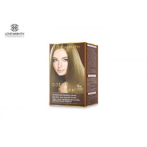 China 4 / 33 Shades Permanent Hair Color Cream , Family 100 % White Hair Dye Kit supplier