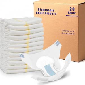 3D Leak Prevention Channel Non Woven Fabric Adult Diaper Disposable Incontinence Pads