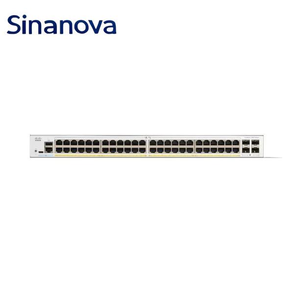 Cisco Catalyst C1300-48P-4G 48-Port PoE+ Switch with 4 SFP Uplinks