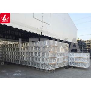 China Durable Bolt Spigot Aluminum Square Truss for Stage / Event / Conference supplier