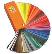 German Ral k5 color cards for fabric