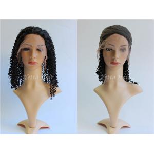 China Density 150% Natural Lace Front Human Hair Wigs Kinky Curly With Baby Hair supplier