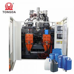 Extrusion 1L - 5L HDPE Bottle Blowing Machine Double Station