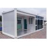 China Strong and Durable Flat Pack Container House with 50/75/100mm EPS Sandwich Panel and Optional Floor wholesale