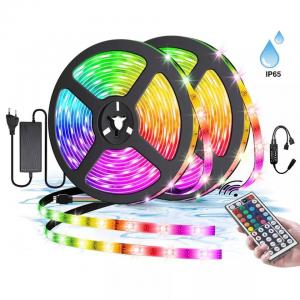 China Holiday Light 12V 5M Rgb Wifi Waterproof Remote Controlled Smart Strip Lights supplier