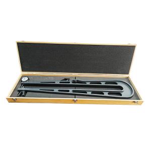 China 0-30mm Large Depth Dial Thickness Gauge High Precision Mechanical Thickness Gauge with 800mm Measuring Depth supplier