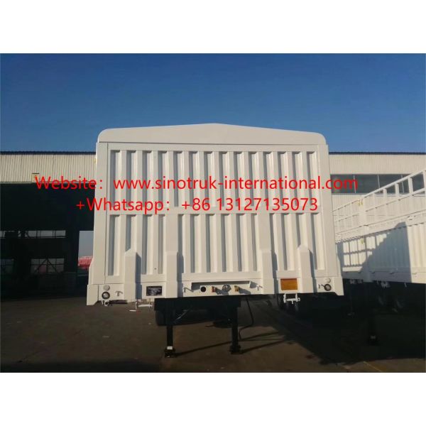 Premium Fence Semi-Trailer (3 Axles): 80CBM Capacity & 75T Loading Capability