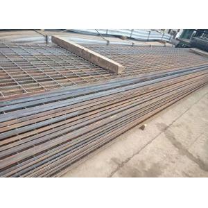 China Durable Untreatment Serrated Steel Grating 6m Board For Manhole Covers supplier