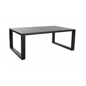 Black Metal Base Dining Room Table Modern Rectangle Customized