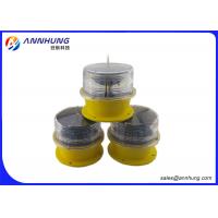 China Runway Edge Lighting / Solar Powered Runway Lights Recyclable Batteries on sale
