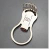 Die casting metal business car keychain blank engrave logo beer bottle opener