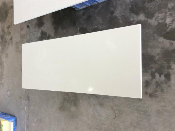 12mm Thickness Quartz Stone Countertops With Sparkle , White Granite Countertops