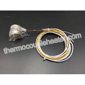 China Brass Coil Heaters For Hot Runner Mold  With Thermocouple And Metal Clip supplier