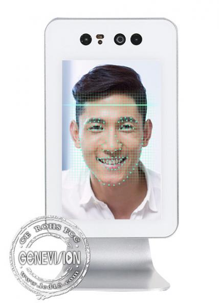 10.1'' Touchscreen Kiosk Digital Signage 3D Face Recognition Camera Self Service