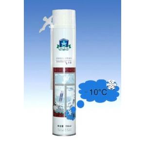 High Density  Winter Type Polyurethane Foam Spray Can with Straw / Gun Nozzle