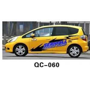 China UV offset printing Water Proof Car Body Sticker QC-060C supplier