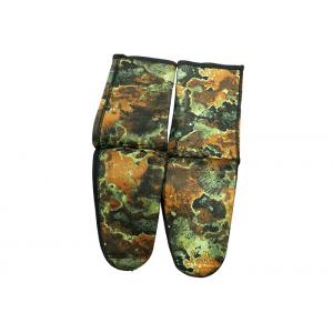 Professional Cr Neoprene Scuba Fin Socks Elastic Camouflage Color For Adult