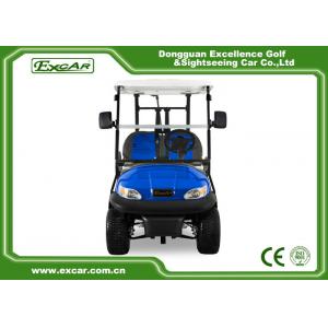 China Blue Color Mini Electric Golf Buggy 48V With Trojan Battery/Curtis Controller supplier