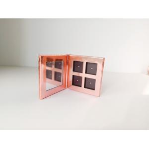 Mini Custom Eyeshadow Palette With Mirror 4 Color Make Up Cosmetic Packaging