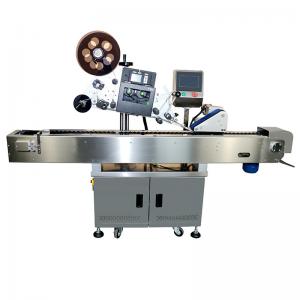China PLC Controlled Label Applicator for Cylinder Products in Chemical Manufacturing Plant supplier