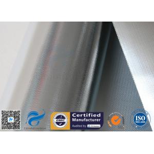 Silver Coated Fabric 430G 0.43MM Twill Aluminium Foil Fiberglass Pipe Insulation