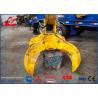 China Light Scrap Metal Logger Baler Mobile Bailing Press Machine With Grab and Diesel Engine wholesale
