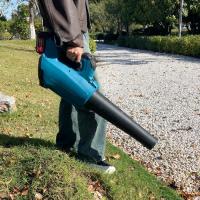 China Profesional Lithium Cordless Leaf Blower Low Noise 21V Electric Blower Garden on sale