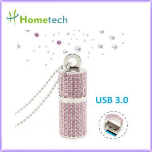 China Portable Crystal Diamond 32GB 16GB Usb Flash Drive supplier