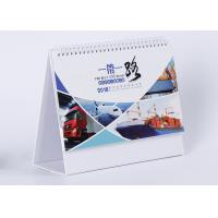 China Fancy Customized Daily Desk Calendar Wire - O Binding And Oil Varnishing on sale
