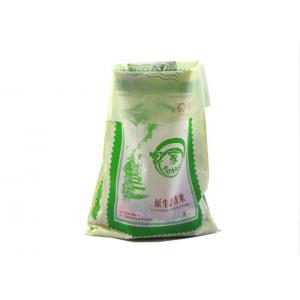 Die Cut Handle Wheat Flour Packaging Bags Transparent Material Laminated