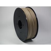 China 1.75MM 2.85MM 3MM 3D Printer Filament , Light Weight Wood PLA Filament on sale