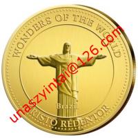 中国の製造のブラジルの設計キリストの硬貨