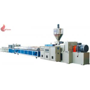 China Multi hole cable duct PVC profile production line with Haul off Vacuum Calibration Table supplier