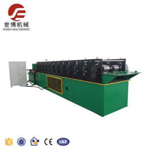 China Galvanized Metal Sheet Forming Machine PLC Control System With One Cutting Frame supplier
