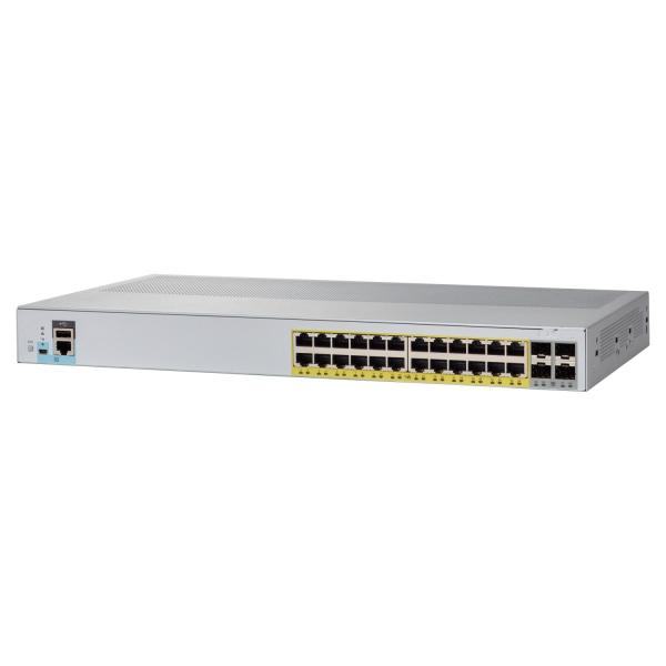 WS-C2960L-24PS-AP C2960L Series 24-Port Managed Gigabit Ethernet Switch with Full POE