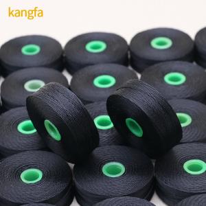 Polyester Magnetic Core Pre-wound Bobbins Thread Magnetic Tex70 with Transparent Cone
