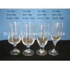 Cheap romantic design glass champagne cup, wine goblet glass for wholesale