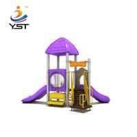 China Custom Outdoor Playground Equipment With Children Slide Plastic Aluminum Alloy on sale
