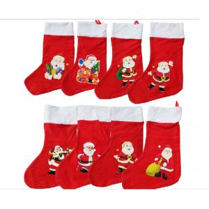 16inch Christmas Santa Stocking Plush Gift For Christmas Holiday Celebrate