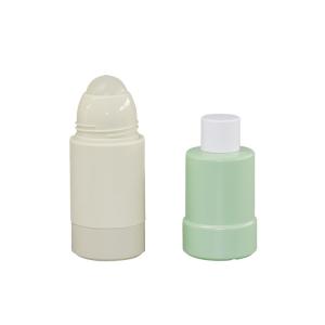 50g 75g PP Material Replaceable Design Body Deodorant Roll-on Refill bottle