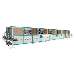 1-8 Color Fully Automatic Screen Printing Machine For Plastic Round Bucket 18pcs/Min