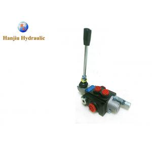 China Mini Loader Hydraulic Spool Valve 1 Section With 1 Spools A 40l/Min Detent Valve Closed Center supplier