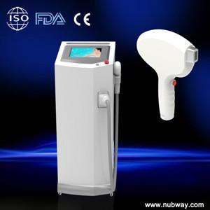 China face lift / 808 nm skin rejuveantion diode laser hair removal machine beauty salon supplier