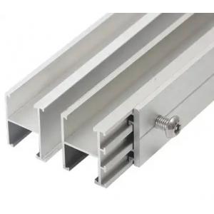 China Aluminum Alloy Guide Rail Photovoltaic Bracket Accessor Metal H-Type  Solar Generation supplier