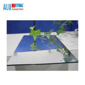 LDPE Core AA3003 Mirror Aluminum Composite Panel Acp Sheet Bending 2440mm B1 FR