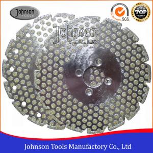 China Double Side Dots Electroplated Diamond Tools For Marble / Granite Cutting supplier