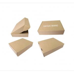 Custom Corrugated Cardboard Box Mailers 8x6x4 For Apparel Packaging