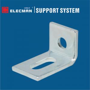 Galvanised Steel Slotted 90 Degree Angle Strut Bracket For Square Washers